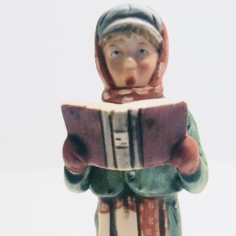 Vintage Norman Rockwell NR-3 Carroler 1973 Dave Grossman 5.5" Figurine Christmas